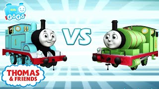 Thomas & Friends Gogo Thomas - Thomas & Percy - Diamond Thomas Engines Super Fun Racesbudge