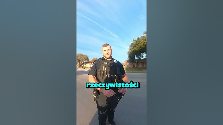 Dlaczego nie warto uciekać przed policją 😲