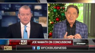Joe Namath on using a hyperbaric chamber to treat concussion affects
