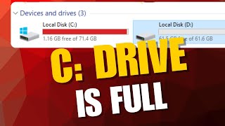 Your C: Drive is FULL? Clean Up 50GB+ With These SECRET Windows Commands