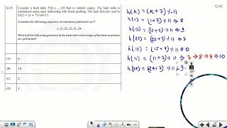 Data Structure | Hashing | GATE 2026 | GATE CS & IT | GATE PYQ Solution | GATE Exam 