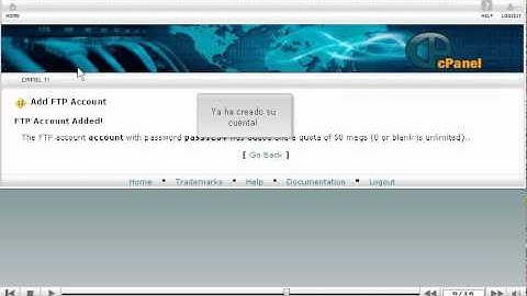Como crear una cuenta de ftp en Cpanel - NexoHosting