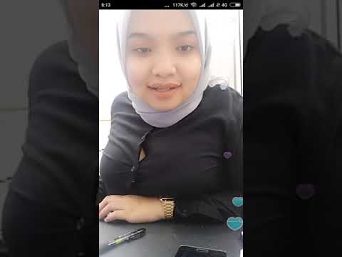 Kancing Cewek Kantoran JILBAB ini ga kuat lagi