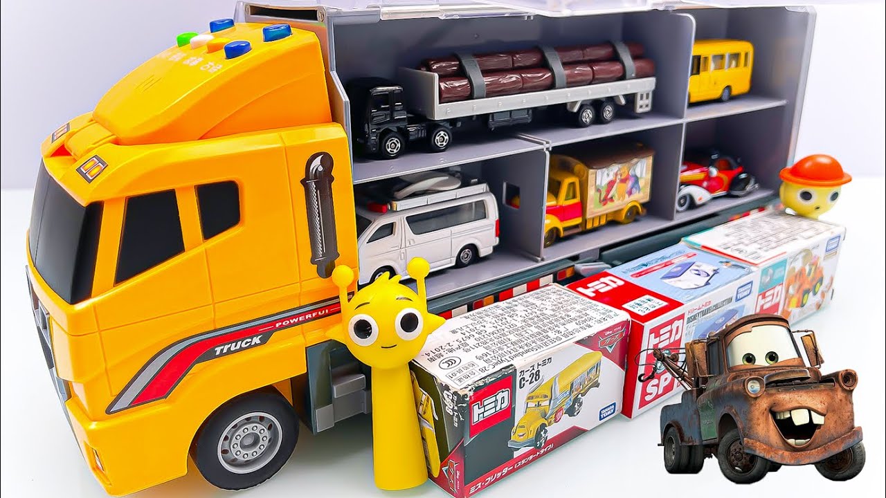 Disney Pixar Cars | Unboxing 12 legendary Disney Cars hidden in ...
