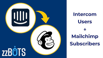 How to Sync Intercom Users over to Mailchimp Subscribers | zzBots