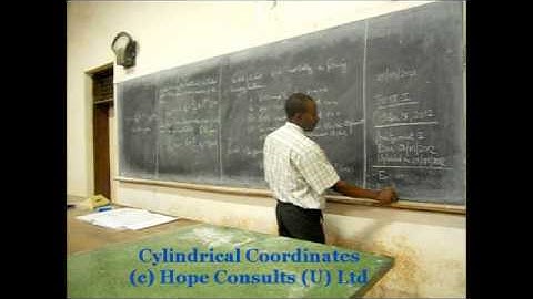 Cylindrical Coordinates