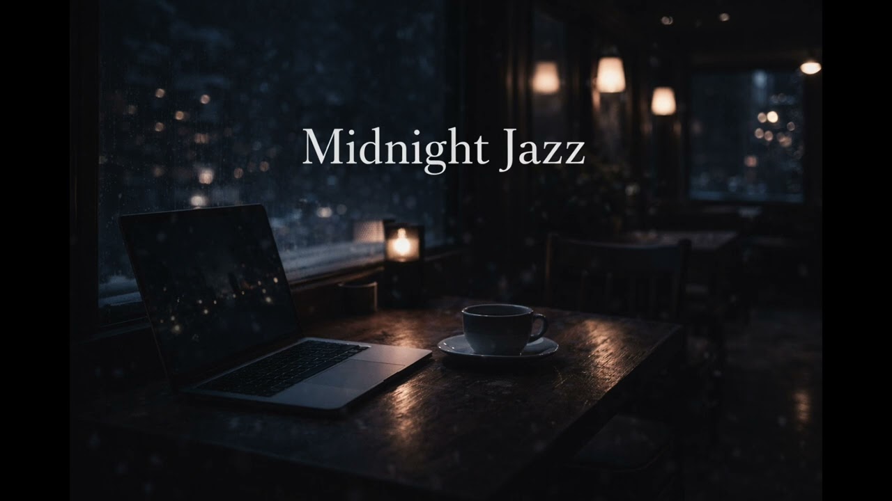 Midnight Jazz 🌙 Slow Jazz BGM for Deep Focus | Late Night | 1 Hour