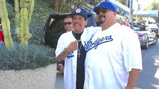 Tough Guy Danny Trejo Shows His Soft Side At The Dodgers Game screenshot 4