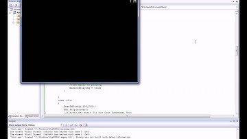 C++ Side Scrolling Shooter Video 2: The Animated Title Screen