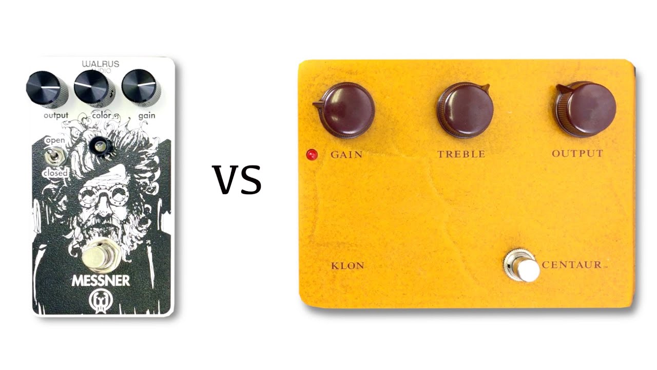 Walrus Audio Messner vs Klon Centaur