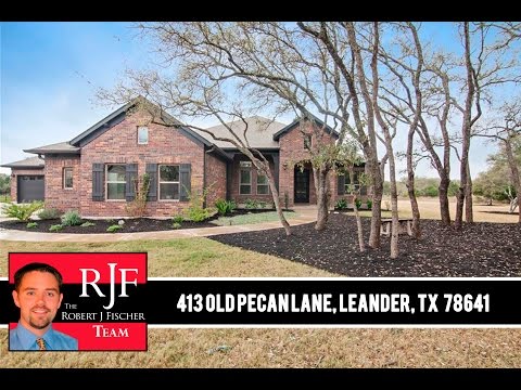 413 Old Pecan Lane, Leander, TX home video tour