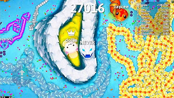 How I Got 30000 Points in Snake.io With This SECRET Strategy! Snake.io🐍 #278