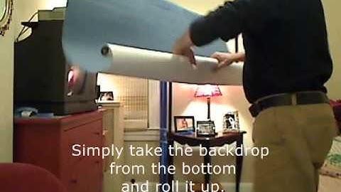 CVI STUDIO Portable Backdrop for Video Interpreting and Sign Language