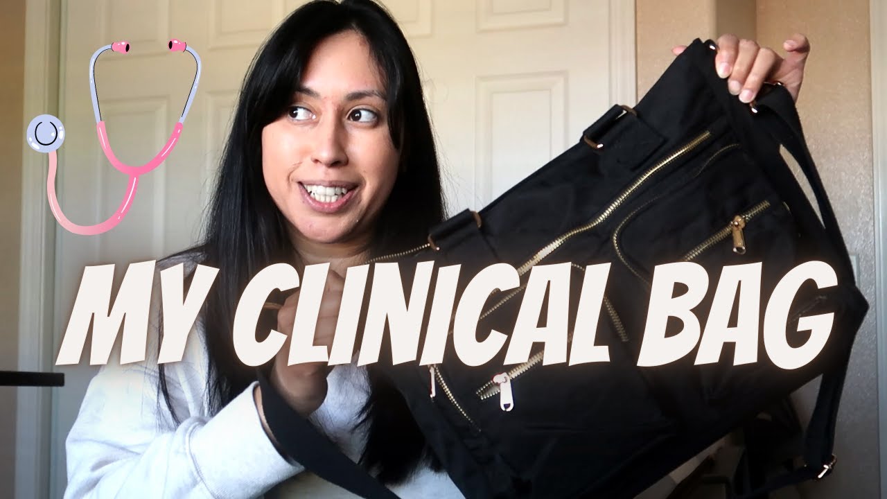 WHAT'S IN MY CLINICAL BAG | CLINICAL ESSENTIALS | NURSE PRACTITIONER  STUDENT EDITION | NANDI R. - YouTube