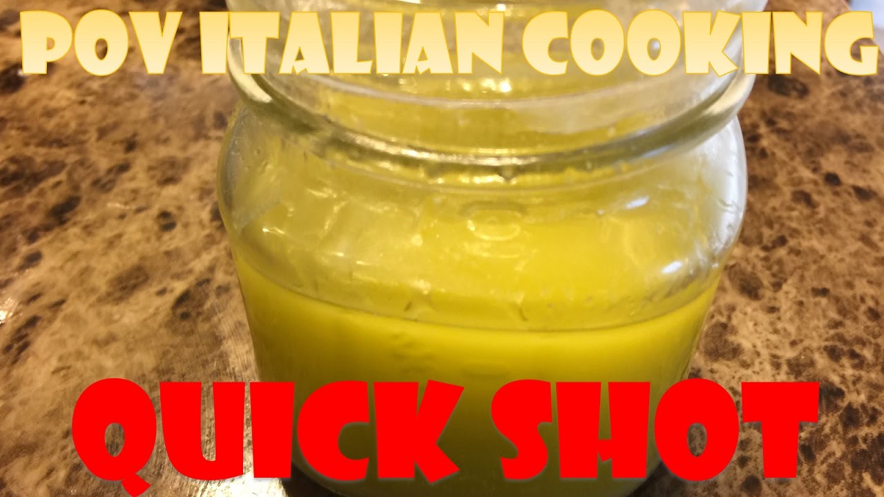 Honey-Lemon Vinaigrette: POV Italian Cooking Quick Shot #2