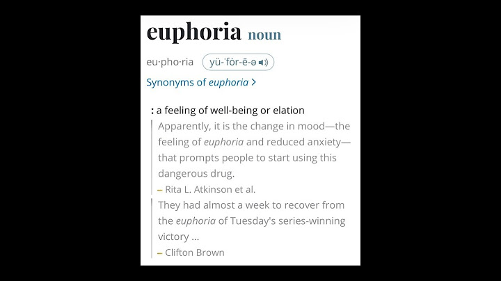 euphoria