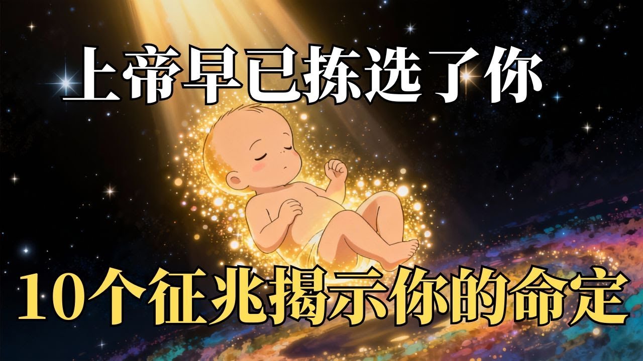 命定的呼召！这10个征兆告诉你，上帝早已拣选了你