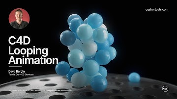 C4D Looping Animation - Cinema 4D Tutorial (Free Project)