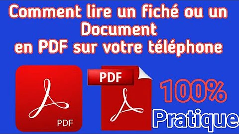 Comment ouvrir un fichier PDF sur Android ?