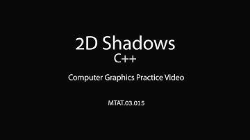 7.1 2D Shadows - CPP