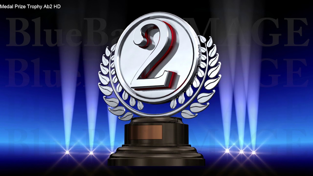 Stock Footage Medal Prize Trophy Fb2 - YouTube