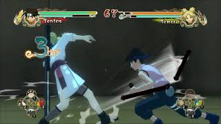 Naruto Ultimate Ninja Storm Trilogy Tenten Vs Temari