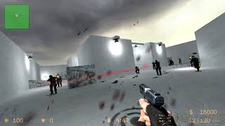 Counter-Strike: Source Beta PC gameplay footage - camera skew bug
