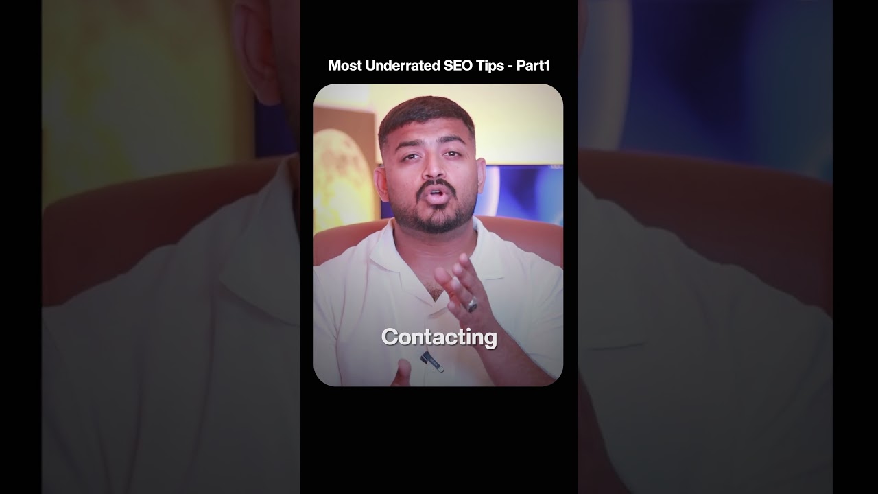 Most Underrated SEO Tips - Part1