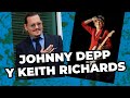 JOHNNY DEPP y KEITH RICHARDS, ¿como se llevan? 🏴‍☠️🎸
