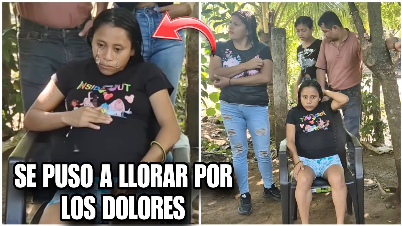 Urgent3🚨 la tuti empezó con los dolores asta a llorar se puso no soportó el d0l0r😲