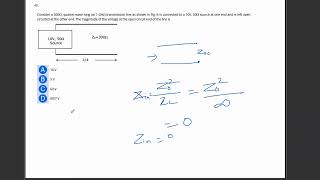 GATE 2004|ECE PYQ|TRANSMISSION LINES|STEP-BY-STEP SOLUTION|36