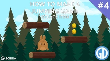 4. Make a Jumping Game - Jetpack Item - Construct 2 Tutorial