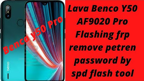 Lava Benco y50 Pro  AF9020 flash hange on logo || Remove petren password pin frp flashing