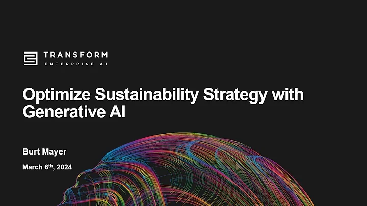 Generative AI to Simplify ESG Reporting and Prioritize Strategic Opportunities