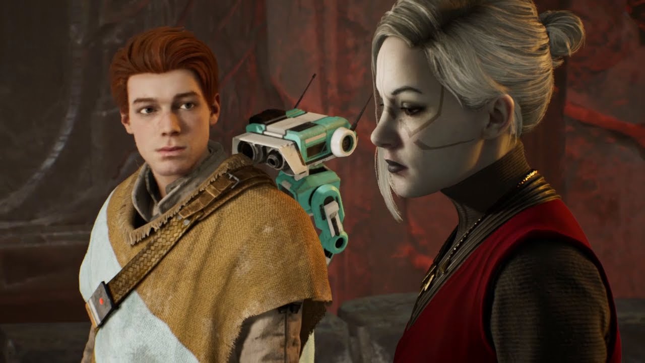 Jedi Fallen Order - All Merrin Dialogue and Cinematics (Spoilers)