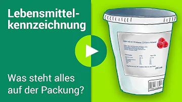 Was sind die 6 Pflichtkennzeichnungen?