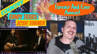 First Time Listening | Randy Travis - Forever and Ever Amen Feat. Josh Turner | TomTuffnuts Reaction