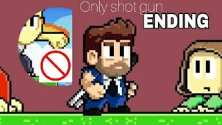 Dan The Man Barry Steakfries only SHOT GUN at the end!