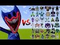 NIGHTMARE HUGGY vs All Minecraft Bosses - Minecraft Mob Battle