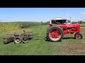 More discing with a Farmall H (drone crash at the end)