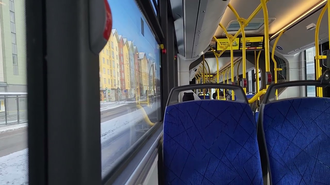 UL Linje 3 Uppsala centralstation-Fredrika Bremersgatan med Gamla Uppsala Buss 488