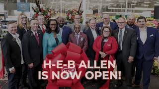 HEB Allen 🛒 is Open