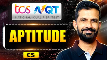 TCS NQT Exam 2025 | Aptitude | CS | TCS NQT Preparation Series
