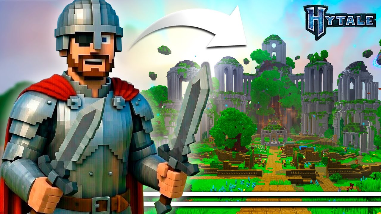 Descubro el TEMPLO PERDIDO🗡️ HYTALE