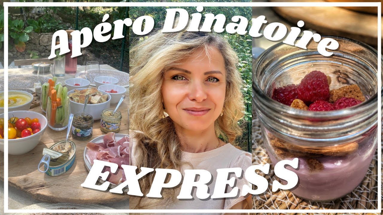 Apéro dinatoire EXPRESS ! Recevoir à la dernière minute