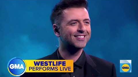 Westlife - Flying Without Wings | Live on Good Morning America (GMA) | 21 Agt 2023 | Feehilife