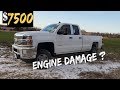 $7500 2015 Chevy Silverado 2500 4X4 - - ENGINE DAMAGE? Part 4