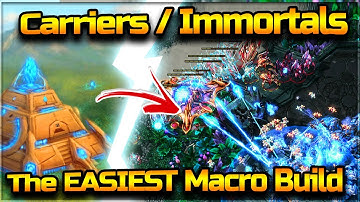 StarCraft 2 - PvP - The EASIEST Macro Build Order! (Beginner Friendly) - Carrier / Immortal