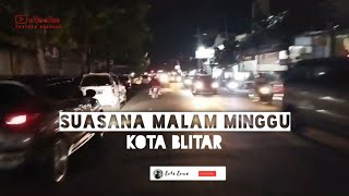 KELILING KOTA BLITAR MALAM HARI  MOTO VLOG