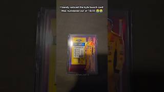I barely noticed the kyle busch card was numbered out 18/25 😭😭 #kylebusch #automobile #sports #short
